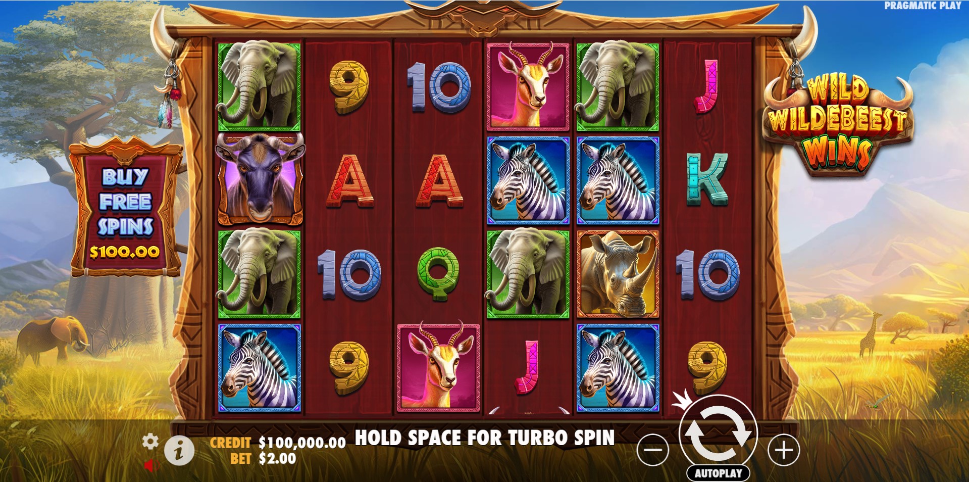 Wild Wildebeest Wins