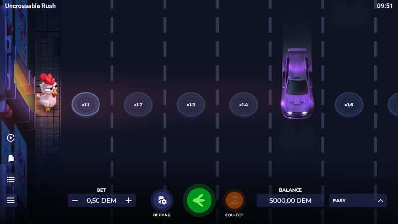 Uncrossable Rush